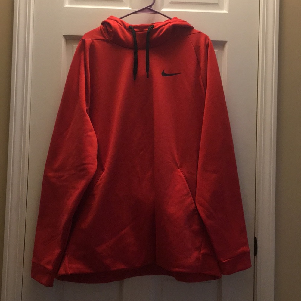 Nike Dri-Fit Red Pullover Sweatshirt